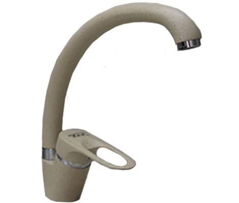 Смеситель для кухни 33-06 песок АлмазМрамор