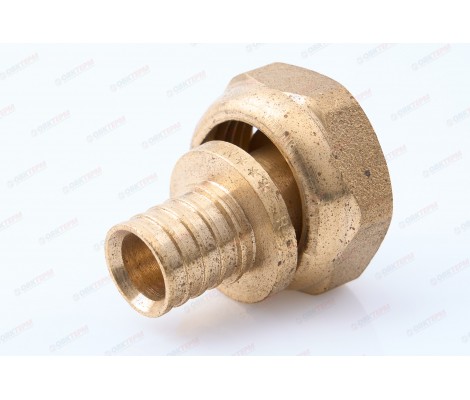 Муфта аксиальная с накидной гайкой 16х3/4