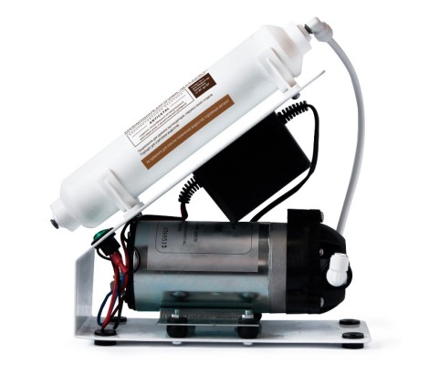 Фильтр Самогоныч с насосом, для очистки спиртосодержащих жидкостей Гейзер