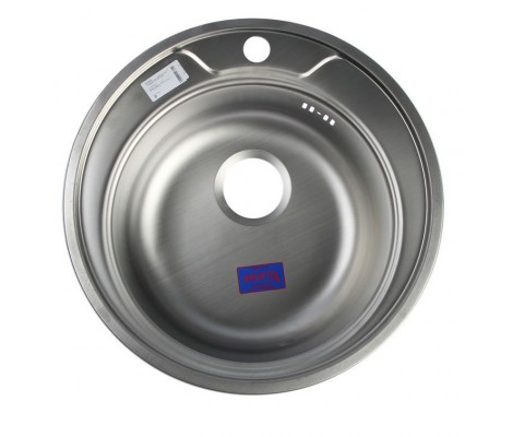 Мойка врезная круглая Ø49 * 0,60мм + сифон Decor Vladix Мойка врезная круглая Ø49 * 0,60мм + сифон Decor Vladix