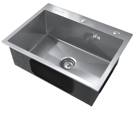 Мойка Steel 600 брашированная сталь Ulgran