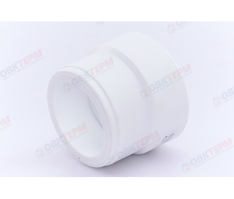 Муфта переходная 75*63 вн белая RTP