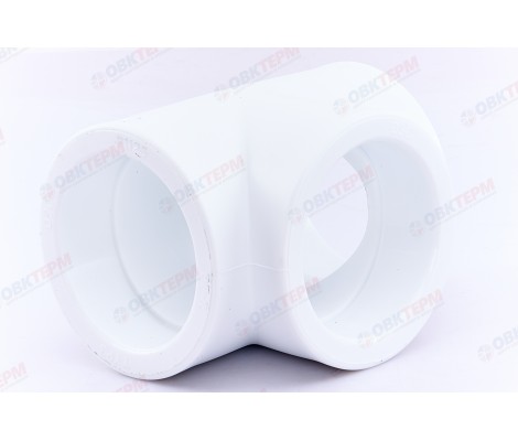 Тройник 90 белый RTP