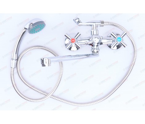 Смеситель для ванны DFR-B 722 длинный буксовый Zerix