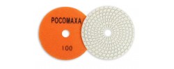 Круг алмазный гибкий шлифовальный d100 мм, зерно P100 (5шт/уп) Росомаха