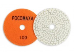 Круг алмазный гибкий шлифовальный d100 мм, зерно P100 (5шт/уп) Росомаха