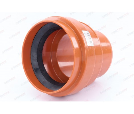 Переход на асбоцементные трубы НПВХ 110/138 Sinikon