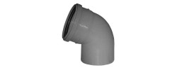 Отвод канализационный 50/67° Sinikon