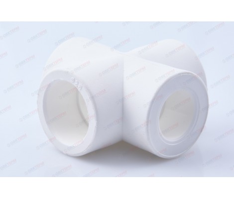 Крестовина переходная 25-20 белая Pro Aqua