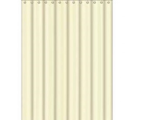 Штора для ванной из полиэстера (Цвет бежевый) ZERIX SCT-002-180x180