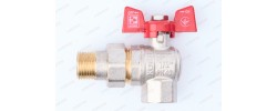 Кран шаровой с американкой 1/2