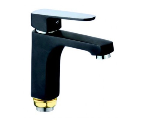 Смеситель для умывальника Missouri 001 короткий Ø35, черный Mixxus Смеситель для умывальника Missouri 001 короткий Ø35, черный Mixxus