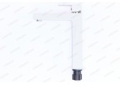 Смеситель д/умывальника PLAMIX KUBUS-001 HIGH SET White
