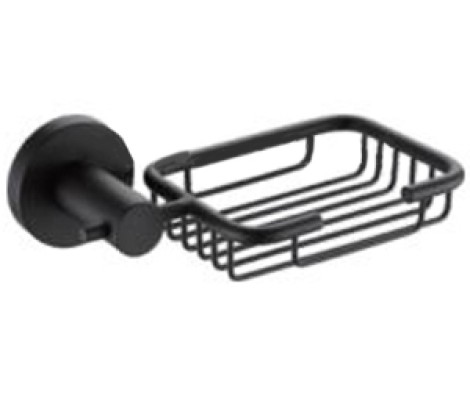 Мыльница с держателем F30202-1 черная Frap