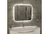 Зеркало 70*80 LED подсветкой 6000К 9,6 Вт/м с сенсорным выкл 341ск КЗСК