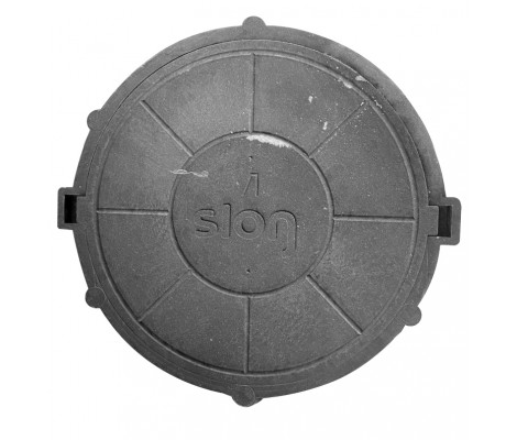 Люк тяжелый 3 т Л круглый SLON (ДН770/ДВ600/В110) ЧЕРНЫЙ Люк тяжелый 3 т Л круглый SLON (ДН770/ДВ600/В110) ЧЕРНЫЙ