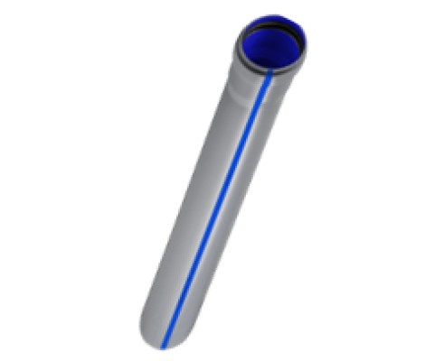 Труба канализационная 50*2м 1,8 мм Baikal Standart RTP