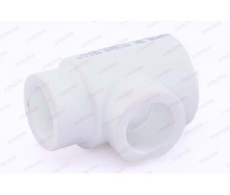 Тройник 25*20*20 белый PP-R RTP