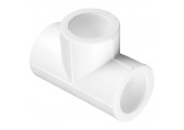 Тройник 25*20*20 белый PP-R RTP