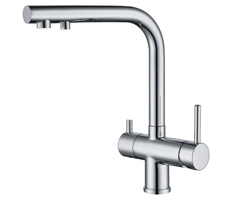 Смеситель для кухни KB-72001-01 с выходом для питьевой воды хром Koer