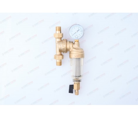 Фильтр с манометром 1/2