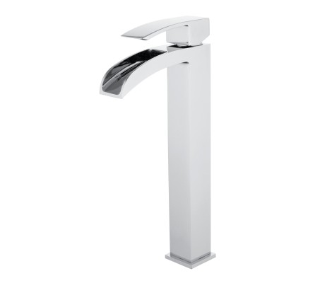 Смеситель для раковины G1007-31 белый хром высокий Gappo