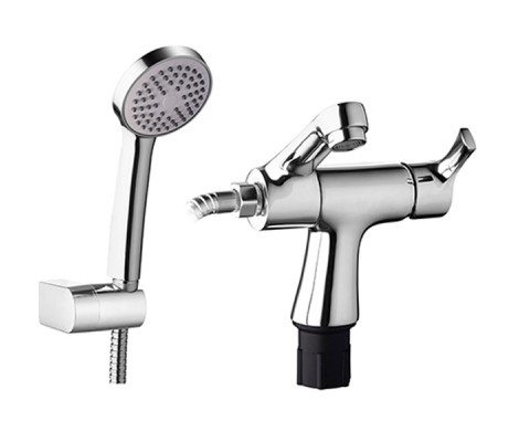 Смеситель для умывальника LR1055-16 с душевой лейкой Zerix