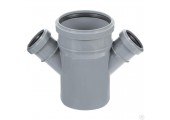 Крестовина канализационная 110/50/50/45° Sinikon
