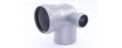 Отвод канализационный 110/50/90° правый Sinikon