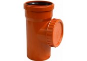 Ревизия канализационная 110 рыжая Sinikon