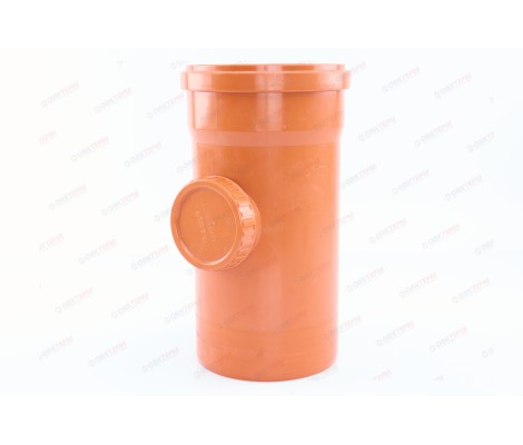 Ревизия канализационная 200 рыжая Sinikon