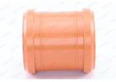 Муфта канализационная 110 рыжая ремонтная Sinikon