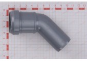 Отвод канализационный 32/45° Sinikon Отвод канализационный 32/45° Sinikon