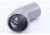 Отвод канализационный 50/45° Sinikon