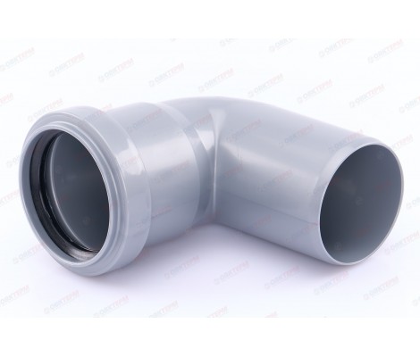 Отвод канализационный 50/90° Sinikon Отвод канализационный 50/90° Sinikon