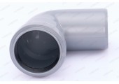 Отвод канализационный 50/90° Sinikon Отвод канализационный 50/90° Sinikon