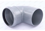 Отвод канализационный 110/90° Sinikon