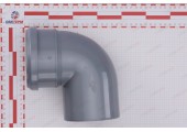 Отвод канализационный 110/90° Sinikon