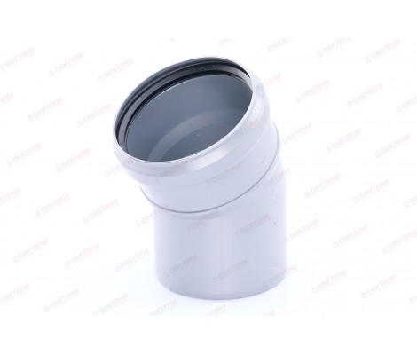 Отвод канализационный 110/30° Sinikon