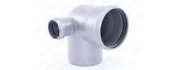 Отвод канализационный 110/50/90° левый Sinikon