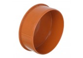 Заглушка канализационная 110 рыжая Sinikon