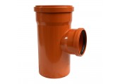 Тройник канализационный 160/110/90° рыжий Sinikon Тройник канализационный 160/110/90° рыжий Sinikon