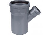 Тройник канализационный 110/50/45° Sinikon