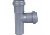 Тройник канализационный 50/50/90° Sinikon