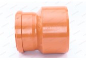 Редукция канализационная 200/160 рыжая Sinikon