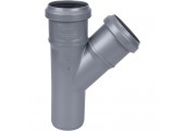 Тройник канализационный 32/32/45° Sinikon