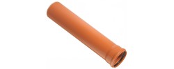 Труба канализационная 250 * 3 м 4,9 рыжая Sinikon