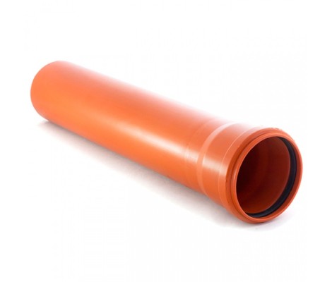 Труба канализационная 315 * 3 м 6,2 рыжая Sinikon