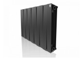 Биметаллический радиатор 500 PianoForte Tower new/Noir Sable Италия Royal Thermo
