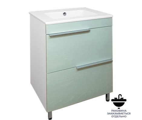 Тумба Валенсия 603 под умывальник Комфорт 65 фисташковый Flamenco Тумба Валенсия 603 под умывальник Комфорт 65 фисташковый Flamenco